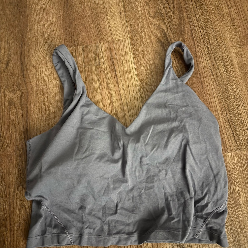 Lululemon Align Tank Top Grape Mist Size 10 Built-In Bra Yoga Athleisure 💜
